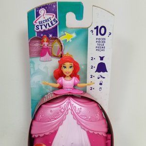 Fashion Surprise Princess Ariel 10 pcs ages 4+  great as a cake toper